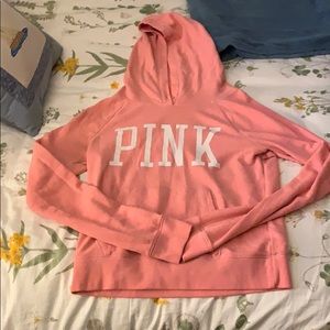 Pink hoodie